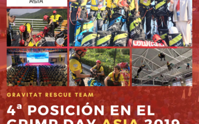 GRAVITAT RESCUE TEAM4ª POSICIÓN EN EL GRIMP DAY 2019