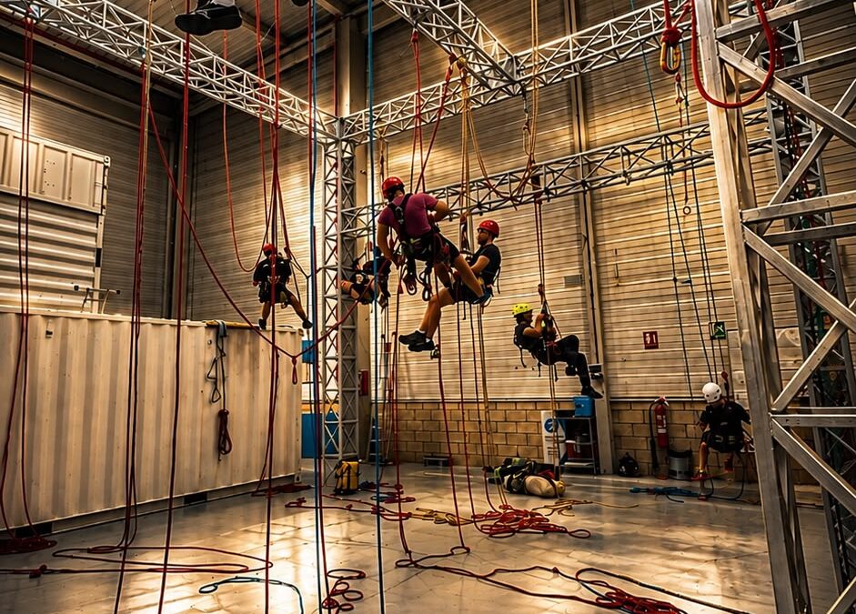 Curso IRATA Madrid - formación de trabajos verticales