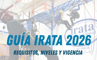 Guía IRATA 2026: requisitos, niveles y vigencia