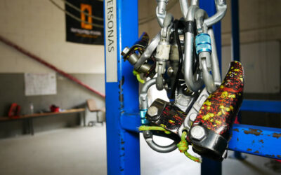 Material completo para los trabajos en altura