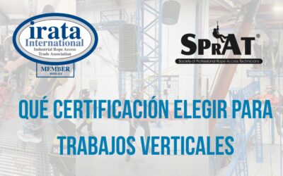 IRATA vs SPRAT: qué certificación elegir para trabajos verticales