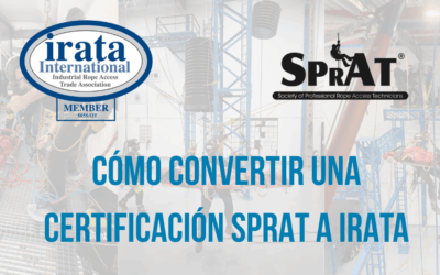 Cómo convertir una certificación SPRAT a IRATA
