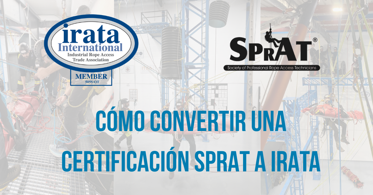 Cómo convertir SPRAT a IRATA: requisitos, pasos y documentación