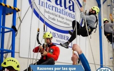 Razones por las que elegir la certificación IRATA