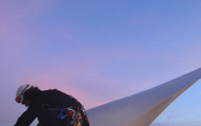 Trabajos técnicos Irata en aerogeneradores